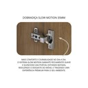 Ver mais imagens de Guarda Roupa Casal Linea 6 Portas 8GAVS Neve N. Horizonte