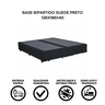 Cama Box Casal Bipartida 138x188cm Preta – Base Reforçada - 5