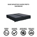 Ver imagem 5 de Cama Box Casal Bipartida 138x188cm Preta – Base Reforçada