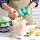 Ver imagem 5 de Forma de Gelo Bandeja de Silicone Drink Bebida Cha Coquetel Molde Formato Bola de Basquete Festa Eve