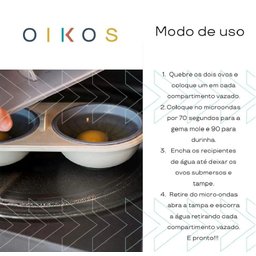 Recipiente Fazer Ovos Omeleteira Microondas Rápido Prático - 2