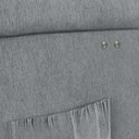 Ver imagem 6 de Poltrona do Papai Reclinável Melim Power Touch Linho Fh1 - D'rossi Cor Cinza