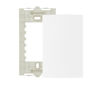Conjunto 4x2 linha Clean Branco fosco MarGirius 4x2" 1Variador de Luminosidade e Velocidade 127V