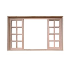 Vitro Correr Madeira Eucalipto 1,20x1,60 Cx10cm Frainer - 2