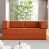 Sofa Cama Modular 2 Lugares 160 Cm New Monaco Corino Dallas Vconcept - 4
