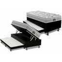 Ver imagem 1 de Cama Box Baú c/Auxiliar Solteiro: Colchão Anatômico Probel D45 / EP Guarda Costas PróExtreme