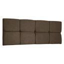 Ver imagem 5 de Painel Queen 160cm Nina Slk Decor Preto Painel Nina Marrom