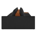 Ver imagem 4 de Sofá Ilha 4 Lugares Living 392cm Modulado Lary Veludo K01 Cor Preto