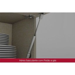 Cozinha Modulada Completa 15pçs 5 Armários 3 Balcões 2 Paneleiros 5 Compl. C15p01 Duna/cristal - 6