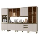 Ver imagem 1 de Cozinha Modulada Connect 03 Duna/cristal - Henn