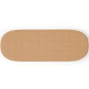 Ver imagem 2 de Puff Decorativo Orgânico para Living Quarto 195cm Doha W01 Bouclê Mostarda - Lyam Decor