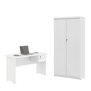 Ver imagem 1 de Jogo de Escritório com Mesa 120 Moema Branco