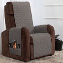 Ver imagem 2 de Capa Protetora de Poltrona 1 Lugar Classic Face Única:cinza