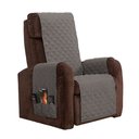 Ver imagem 1 de Capa Protetora de Poltrona 1 Lugar Classic Face Única:cinza