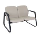 Ver imagem 1 de Sofá para Sala de Espera e Recepção Linha Ramsés Cinza