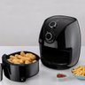 Fritadeira Elétrica Air Fryer 4 Litros 1500w-220v Preta Multi - Go202 Go202 Multilaser - 7