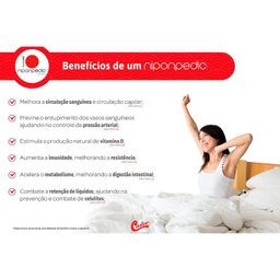 Colchão Casal Castor Gold Star Niponpedic Magnétic 138x188x32 - 3