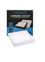 Ver imagem 1 de Plafon Led Sobrepor Quadrado 12w 3000k Plafon Led Sobrepor Quadrado 12w 3000k