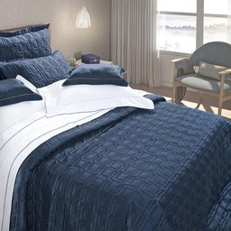 Colcha Queen 300 Fios Constantine - Marken Fassi Cinza - 1
