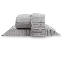 Colcha Queen 300 Fios Constantine - Marken Fassi Cinza - 2