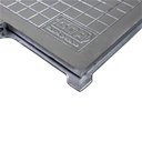 Ver imagem 3 de Tampa Tampão de Chão Articulado com Porta Cadeado 50x50cm