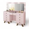 Penteadeira Camarim com Espelho Mila Rosê - 2