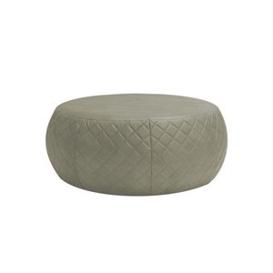 Puff Cleo 105cm Trêsse Corano Bege Escuro Gran Belo