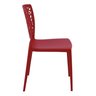 Cadeira Tramontina Joana em Polipropileno e Fibra de Vidro Vermelho Tramontina - 4