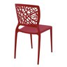 Cadeira Tramontina Joana em Polipropileno e Fibra de Vidro Vermelho Tramontina - 5