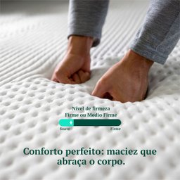 Colchão King Size D33 Connect Molas Ensacadas 25x193x203 Keiko Colchões - 7