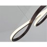 Lustre Arco Infinito 3 em 1 LED Pendente Perfil Iluminaçao Sala de Jantar Restaurante Hotel Hall de  - 7