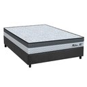 Ver imagem 1 de Cama Box Viúva: Colchão Ortopédico Orthoflex D33 Matera Ml + Base Crc Suede Gray (128x188)