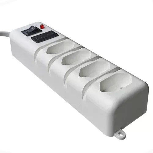 Filtro de Linha Extensão Elétrica 4 Tomada 2p+t 10a Bivolt - 4