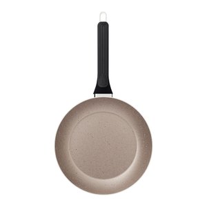 Frigideira Milazzo Alumínio Antiaderente 24 Cm Amêndoa Tramontina
