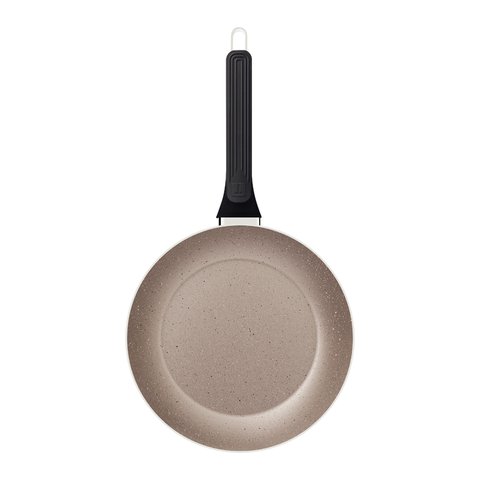 Frigideira Milazzo Alumínio Antiaderente 24 Cm Amêndoa Tramontina