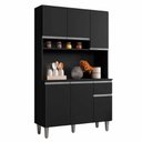Ver imagem 2 de Kit Cozinha Compacta 150 cm com 6 Portas 1 Gaveta Marcia - Moveis AJL