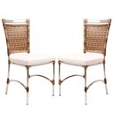 Ver imagem 1 de 2 Cadeiras De Jantar Jk Em Alumínio Cappuccino