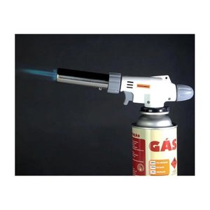 Maçarico Gourmet Flame Gun Guepardo+01 Refil Tube Gás 227gr