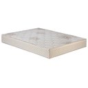 Ver imagem 5 de Cama Box c/Auxiliar Casal: Colchão Polar Superlastic Safira Clean + Base CRC Rústico Bege(138x188)