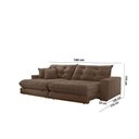 Ver imagem 3 de Sofá Duque Dois Módulos de 80cm B25cm Meu Sofá Online