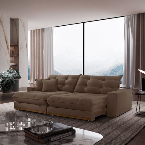 Sofá Duque Dois Módulos de 80cm B25cm Meu Sofá Online