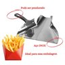 Pá para Batata Palito Pipoca em Inox Pegador de Batata Frita - 5