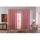 Ver imagem 3 de Cortina Jacquard Luxo em Tecido Semi Blackout Sala 6,00x2,80:rosa