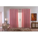 Ver imagem 1 de Cortina Jacquard Luxo em Tecido Semi Blackout Sala 6,00x2,80:rosa