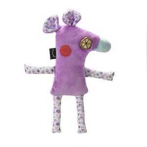 Brinquedo de Pelúcia para Gatos Ratinha Dama Lavanda Mimo - Pp237out [reembalado] Pp237out