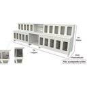 Ver imagem 2 de 2 Pet Box, Expositor para Ração + Mesa para Balança Mdp Cães Vetorial Móveis