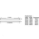 Ver imagem 3 de Puxador Sopra 192mm Gold Diamond Zen Unico