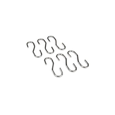 Conjunto 6 Ganchos Multiuso Niquelart