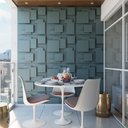 Ver mais imagens de Kit-8m² Placas 3d de Parede/revestimentos 50x50/nao e Gesso