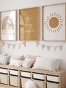 Ver imagem 1 de Kit 3 Quadros Decorativos Infantil Arco Iris No6